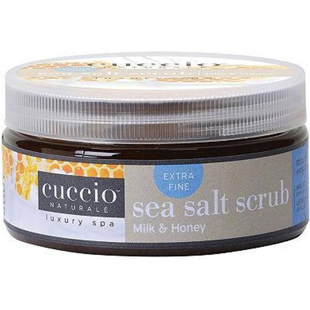 Cuccio - Extra Fine Sea Salt Scrub - Milk & Honey 8 oz