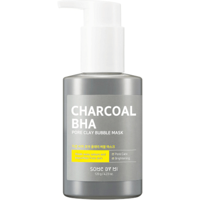 [SOME BY MI] SOMEBYMI (ho) Charcoal BHA Pore Clay Bubble Mask 120g / EXP 2026.03