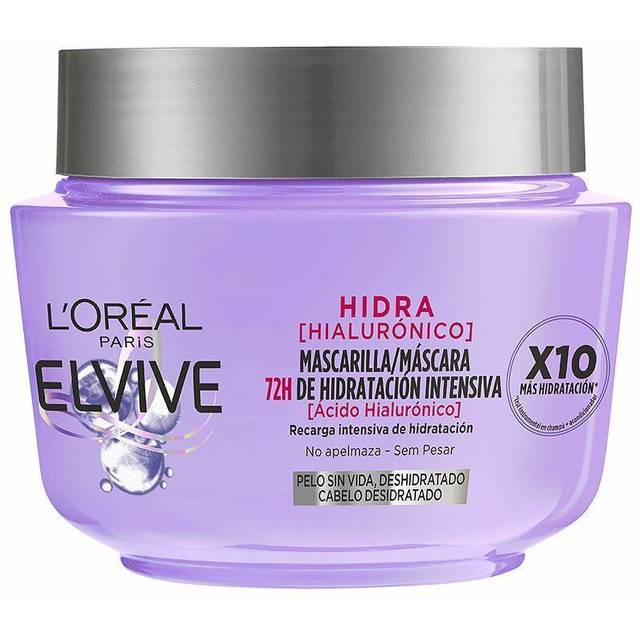 L'Oréal Paris Hårmaske Make Up Elvive Hidra Hyaluronsyre 300ml