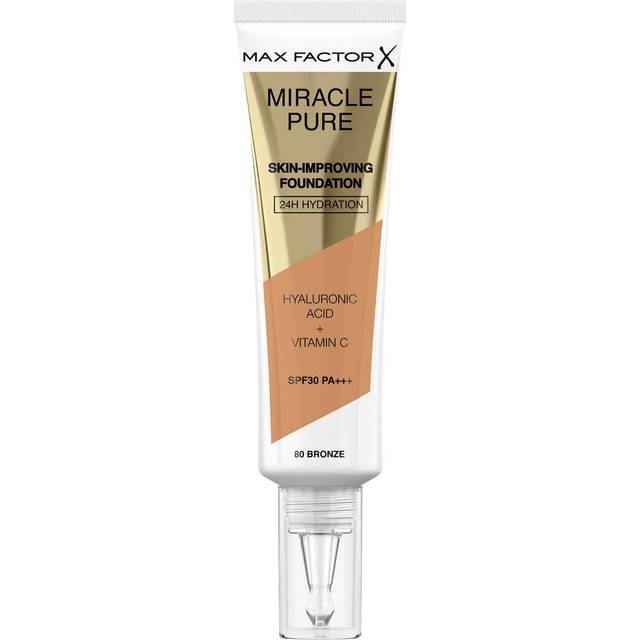 Max Factor Miracle Pure Foundation SPF30 Nº 80-Bronze