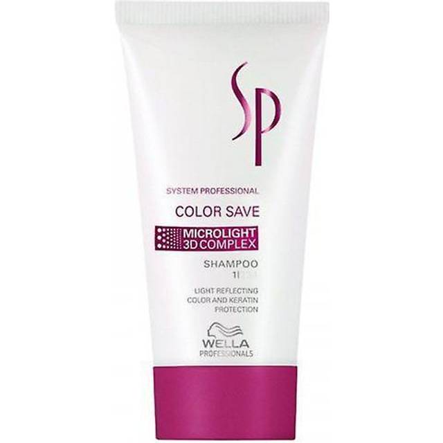Wella SP System Professional Color Save hårschampo, 30 ml fräsch