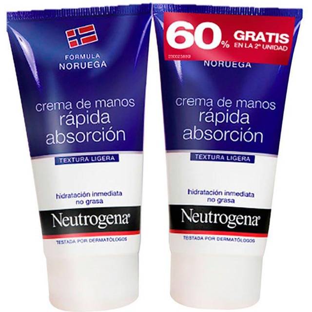 Neutrogena Håndcreme straks Absorbering (2 x 75 ml) 75ml