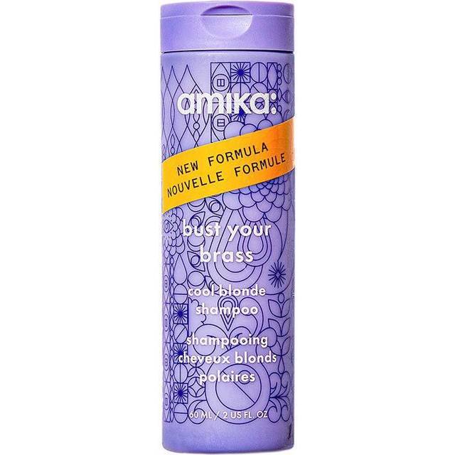 Amika Bust Your Brass Cool Blonde Repair Shampoo 60ml
