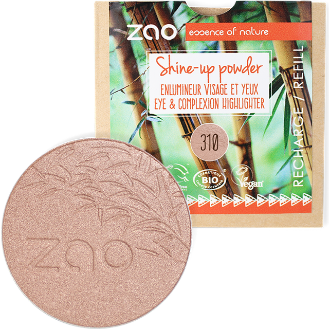 ZAO Økologisk Highlighter, Pink, 310, Refill