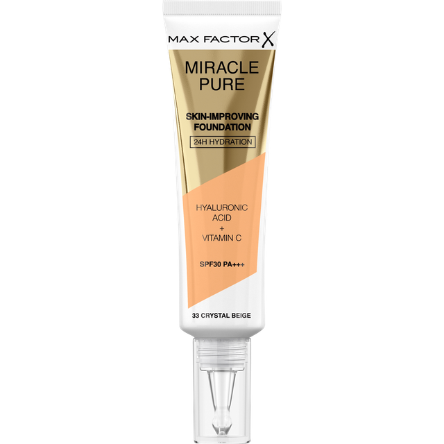 Max Factor Miracle Pure Skin Improving Foundation 33 Crystal Beige 30 ml