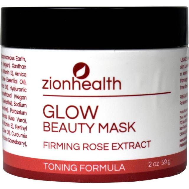 Zion Health, Glow Beauty Mask, Firming Rose Extract, 2 oz (56.69 g)
