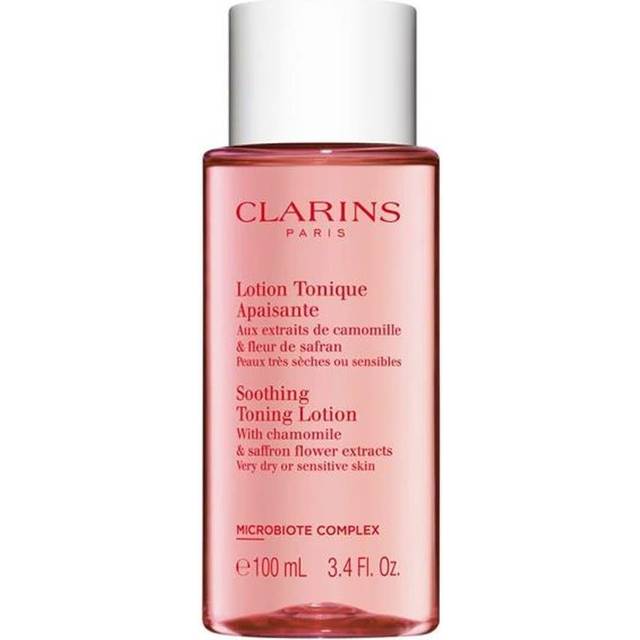 Clarins Soothing Toning Lotion with Chamomile & Saffron Flower Extracts - Very Dry or Sensitive Skin 100ml/3.3oz