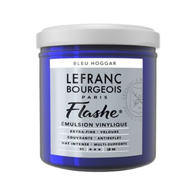 Lefranc & Bourgeois : Flashe : Vinyl Emulsion Paint : 125ml : Phthalocyanine Blue (036)