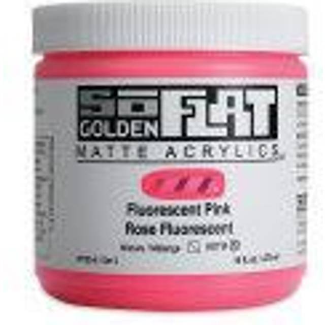 Golden : SoFlat : Matte Acrylic Paint : 473ml (16oz) : Fluorescent Pink