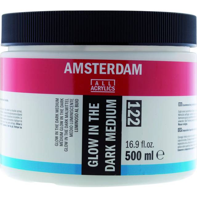 Amsterdam acrylic glow in the dark medium paint - 500ml