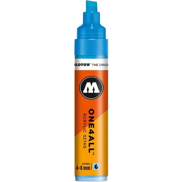 Molotow : One4All : 327HS : Acrylic Marker : 4-8mm : Signal Black 180