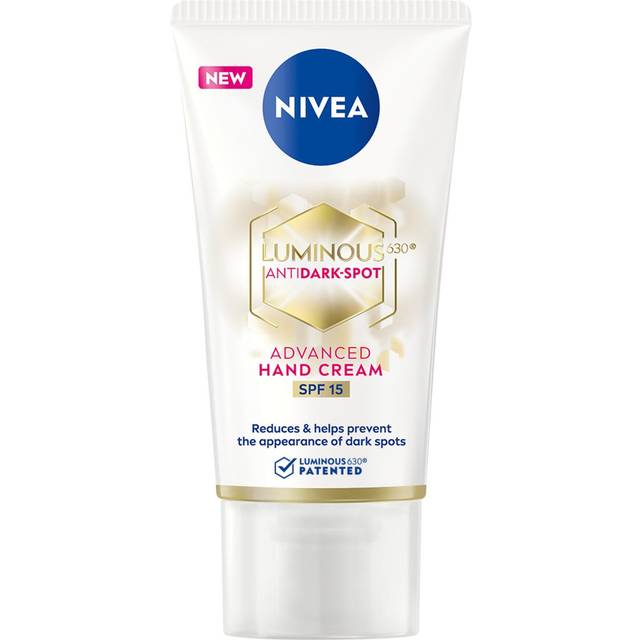 LUMINOUS 630 Anti Dark Spot Advanced Hand Cream (50ml), Skin Cream Enriched With Hyaluronic Acid, Nourishing Hand Cream For Luminous Skin