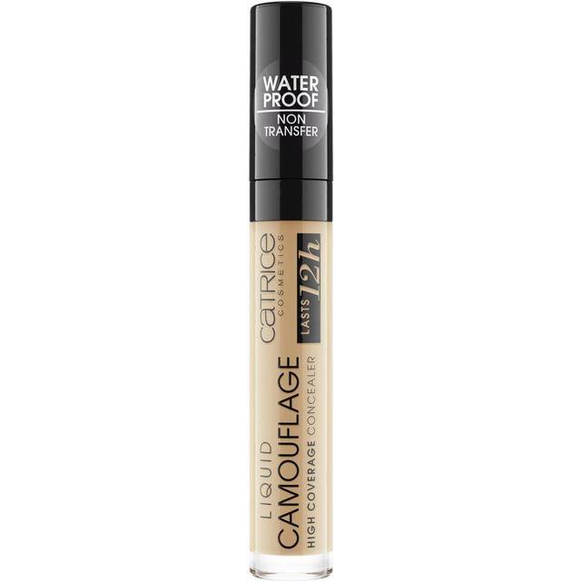 Catrice Liquid Camouflage High Coverage Concealer, nr 048, Nude, långvarig, för torr hud, för oren hud, för blandhy, vegansk, oljefri, vattentät, utan alkohol, 1-pack (5 ml)