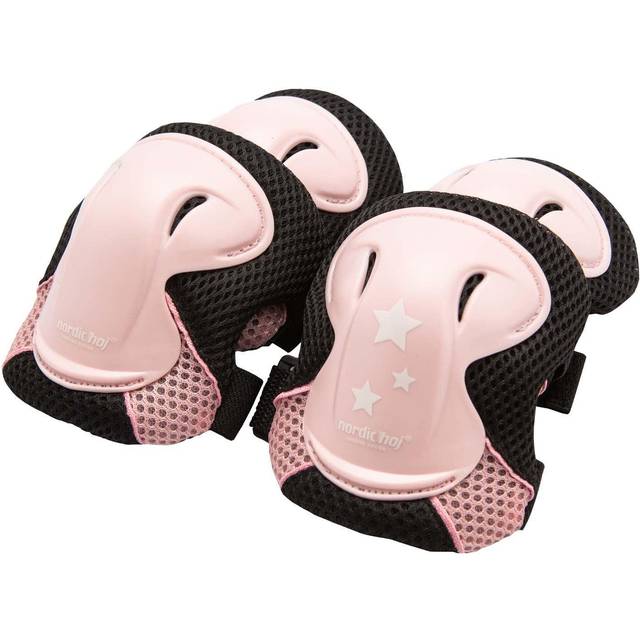 Nordic Hoj - Knä- och Armbågsskydd Rosa