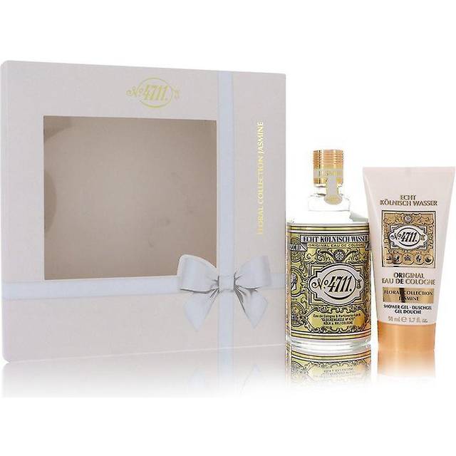 4711 Floral Collection Jasmine unisex Eau De Cologne Sprfay Shower Gel For Women Gift Set