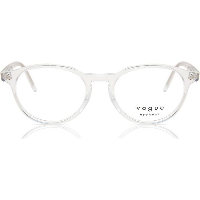 VOGUE EYEWEAR Man VO5326 W745 Optiska bågar Acetat Transparent Transparent Rund Normal