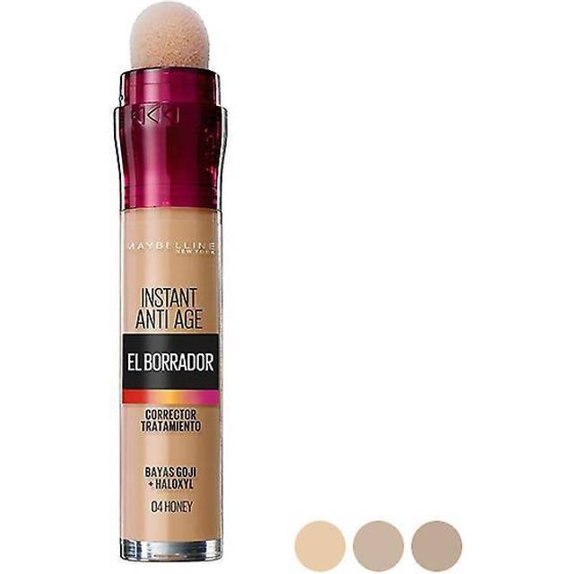 Maybelline New York Corrector De Ojeras, Bolsas E Imperfecciones Borrador Ojos Tono 11 Tan Pieles Oscuras – 6 ml