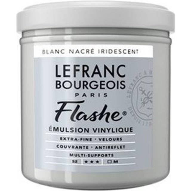Lefranc Bourgeois Flashe Vinyl Paint 125ml - Pearl White Iridescent