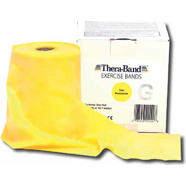 Thera-Band Training Elastic Band Level 1 Ljusgult 45,5m