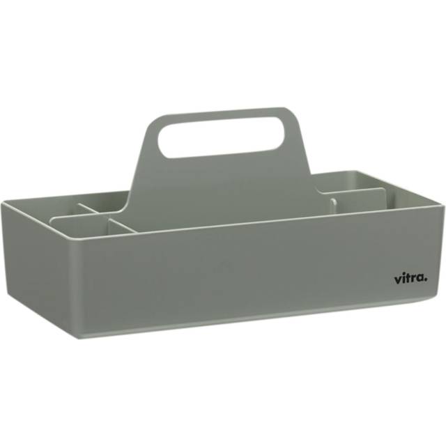 Vitra - Toolbox RE Storage Box - moosgrau/recyceltes ABS/LxBxH 32,7x16,7x15,6cm - moss gray (15.6 x 32.7 x 16.7cm)