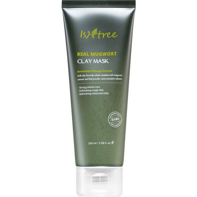 Isntree Real Mugwort Djupt rengörande mask 100 ml
