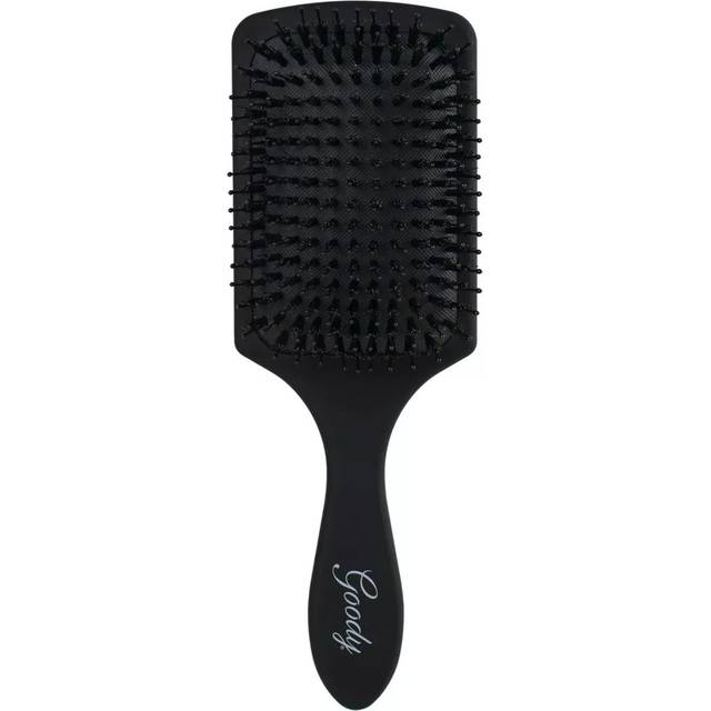 Goody Total Texture Mongongo Oil Brush - Oil Infused Detangler Adds Luster and Shine and Protects Hair - Pain-Free Hair Accessories for Women and Girl