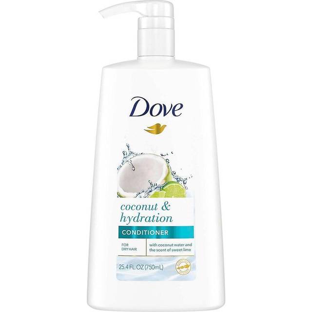 Dove, Conditioner, For Dry Hair, Coconut & Hydration, 25.4 fl oz (750 ml)