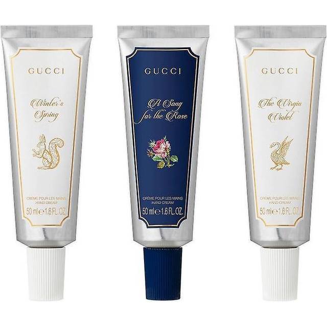 Gucci The Alchemist's Garden Håndcreme Gavesæt 50ml Eyes Of The Tiger 50ml A Song For The Rose 50ml The Last Day Of Summer