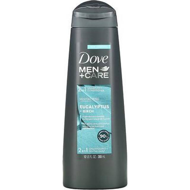 Dove, Men+Care, 2-In-1 Shampoo + Conditioner, Revitalizing, Eucalyptus + Birch, 12 fl oz (355 ml)