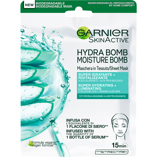 Garnier - Moisture Bomb Aloe Sheet Mask 28 g
