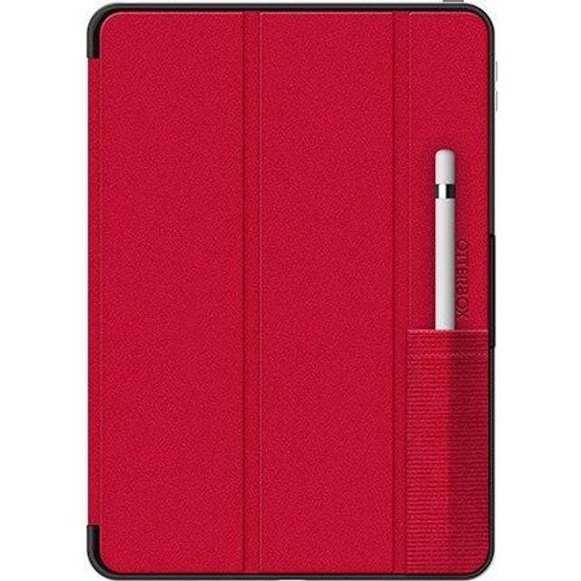 OtterBox för Apple iPad 10,2 tum (7:e gen / 8:e gen / 9:e gen), skyddande foliofodral Symmetry Folio, Röd - Utan retailförpackning