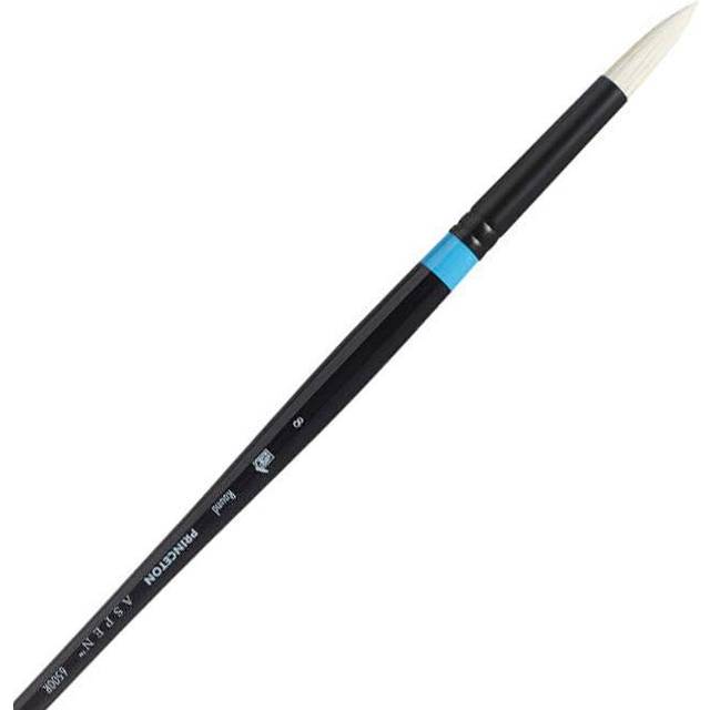 Princeton : Aspen : Synthetic Bristle Brush : Series 6500 : Long Handle : Round : Size 2