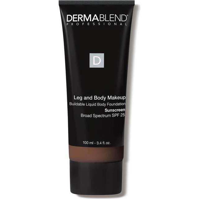 Dermablend Leg and Body Makeup Foundation with SPF 25  85N Deep Natural  3.4 Fl. Oz.