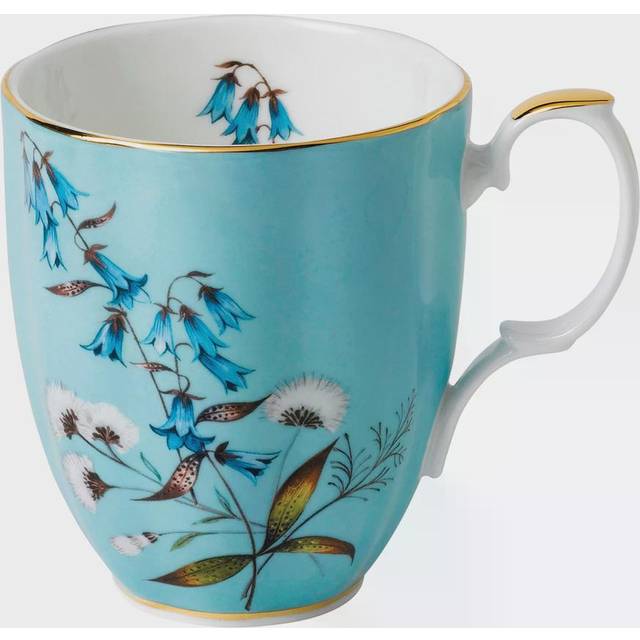 100 Years of Royal Albert - Fine Bone China Mug, Festival (1950) - Blue (400ml)