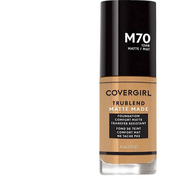 CoverGirl TruBlend Matte Made Liquid Foundation - M70 Sand Beige for Women 1 oz Foundation