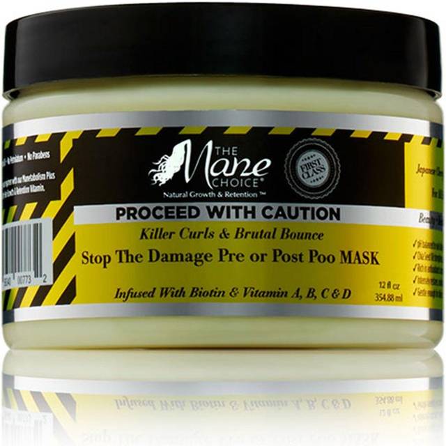 The Mane Choice Stop The Damage Pre Or Post Poo Mask 355ml