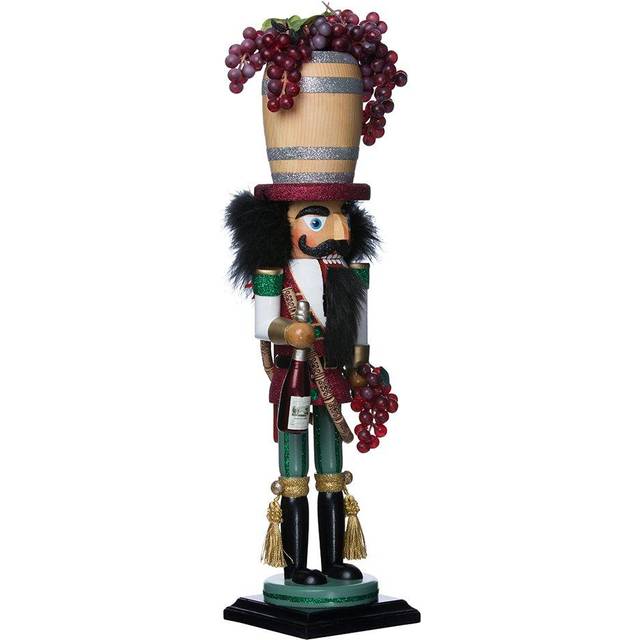 Kurt Adler HA0278 189 in Hollywood Wine Barrel Hat Nutcracker