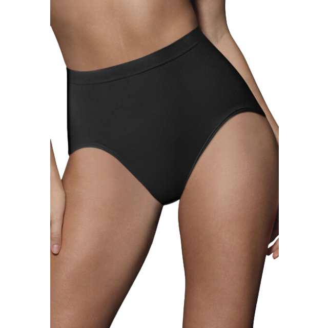 Bali womens Shaping Ultra Control Dfx204 2-pack shapewear briefs  Black/Black  X-Large US