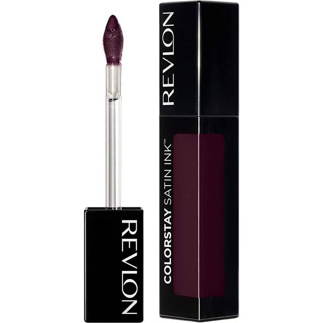 Revlon Liquid Lipstick  Face Makeup  ColorStay Satin Ink  Longwear Rich Lip Colors  Formulated with Black Currant Seed Oil  022 Black Cherry  0.17 Fl