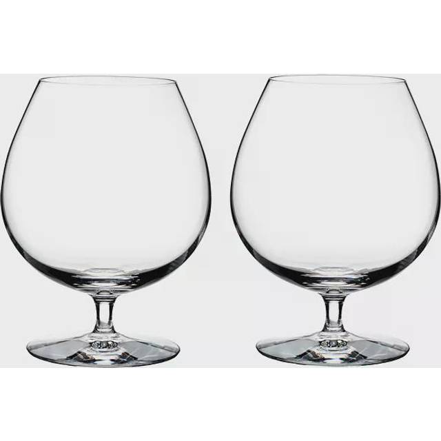 Elegance Brandy Glass, Set of 2 - Clear