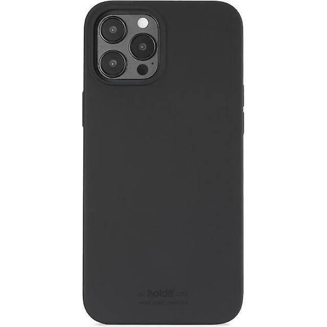 Holdit iPhone 12 Pro Max Silicone Case, Black