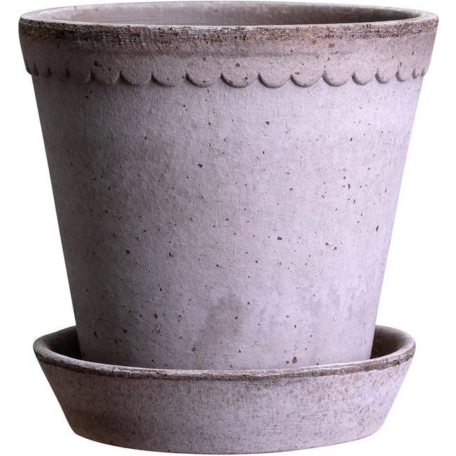 Bergs Potter - Kruka med fat Helena RAW, Ø 21 cm - Rosa