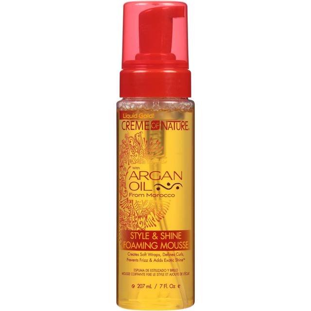 Crème of Nature Argan Oil Style & Shine Foaming Mousse 207ml