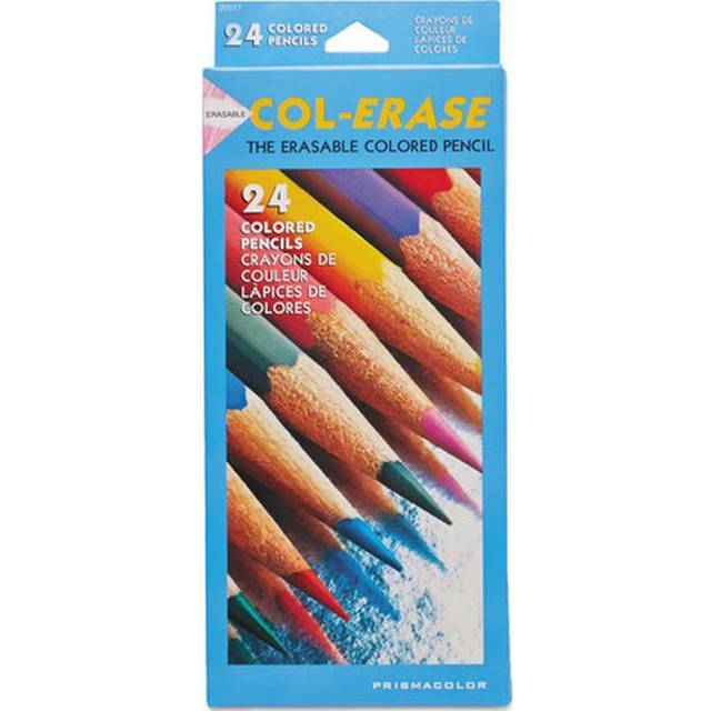 Prismacolor Col-Erase Erasable Colored Pencils 24/Pkg-