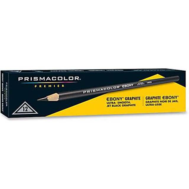 Prismacolor Ebony Pencil 12 pieces 14420 black