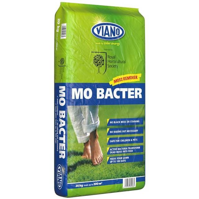Viano MO Bacter Organic Lawn Fertiliser and Moss Killer 20kg