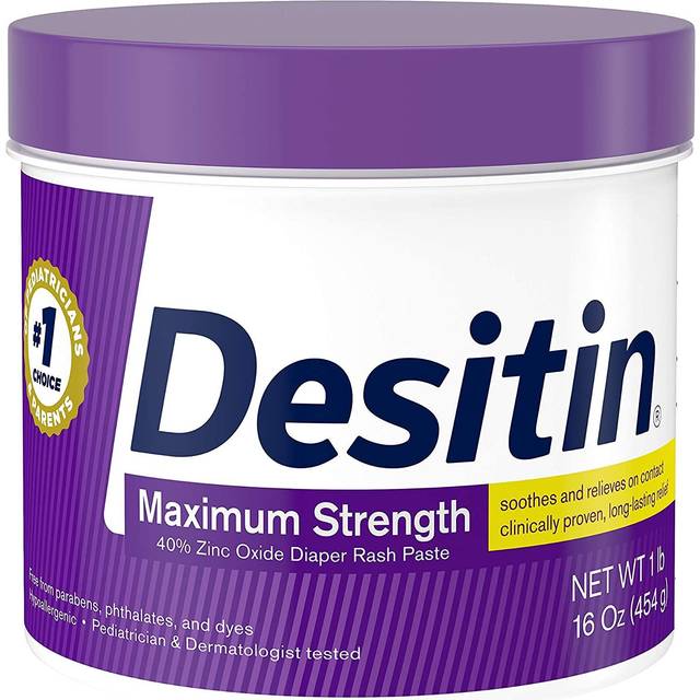 Desitin Maximum Strength Baby Diaper Rash Cream with 40% Zinc Oxide for diaper rash Relief & Prevention  16 oz