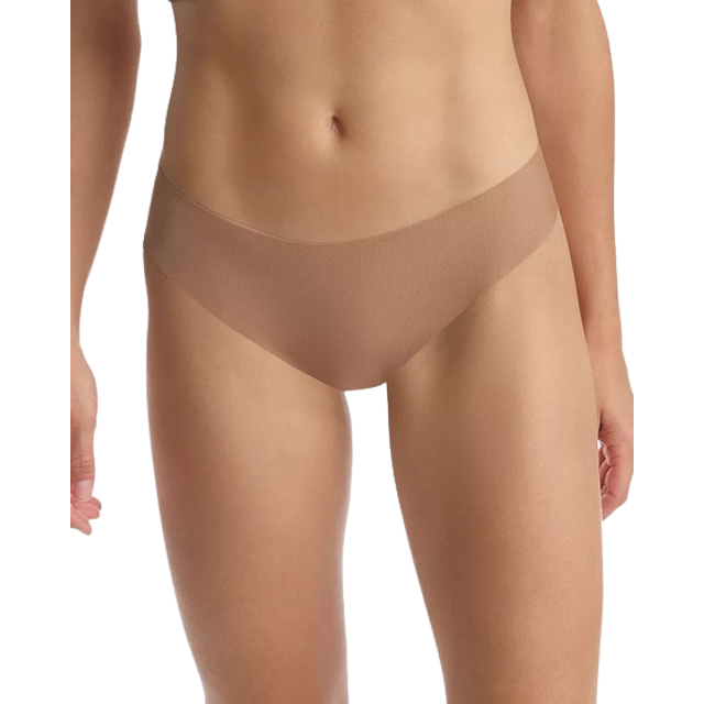 Butter Mid-Rise Thong in Toffee - M