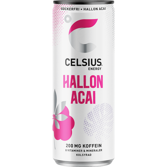 Celsius Raspberry/Acai 355ml 1 stk
