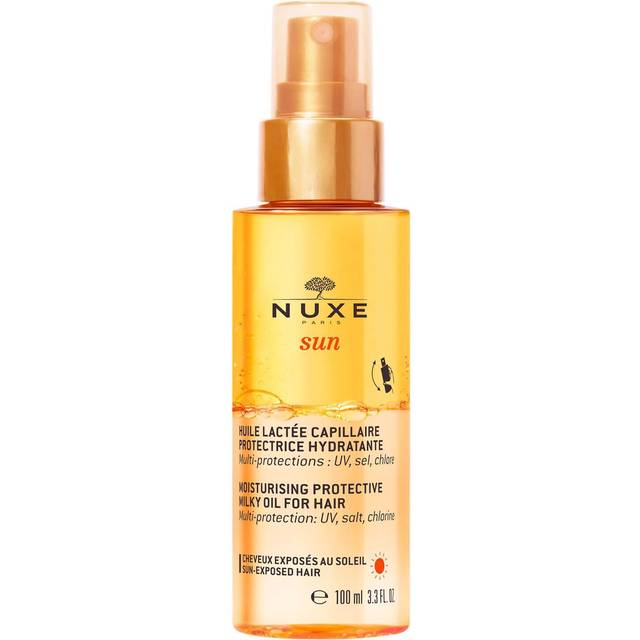 Nuxe Parapharmacy Moisturizing protective hair dairy oil, NUXE Sun